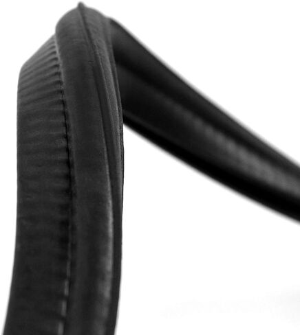 QWORK 20 Feet EPDM Rubber Trim Seal with Top Bulb, Fits Edge 1/16" to 1/8" in Saudi Arabia
