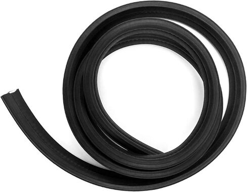 QWORK 20 Feet EPDM Rubber Trim Seal with Top Bulb, Fits Edge 1/16" to 1/8" in Saudi Arabia