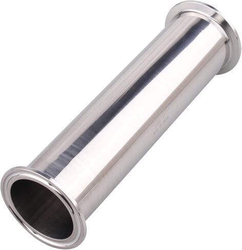 Sanitary Spool Tube with Clamp Ends, 2" Length Stainless Steel 304 Seamless Round Tubing with 1.5 inch Tri Clamp 51 mm Ferrule Flange in Kuwait