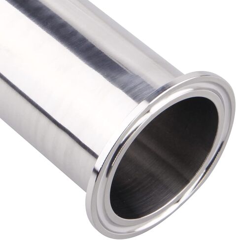 Sanitary Spool Tube with Clamp Ends, 2" Length Stainless Steel 304 Seamless Round Tubing with 1.5 inch Tri Clamp 51 mm Ferrule Flange in Kuwait