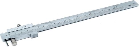 LLDSIMEX Parallel Marking Vernier Caliper 0-200mm/8 Inch Stainless Steel Marking Gauge Parallel Cross Calipers Measuring Tool with 2 Carbide Scribers/Pins/Needle in Saudi Arabia