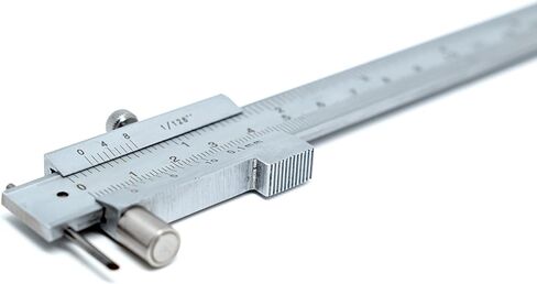 LLDSIMEX Parallel Marking Vernier Caliper 0-200mm/8 Inch Stainless Steel Marking Gauge Parallel Cross Calipers Measuring Tool with 2 Carbide Scribers/Pins/Needle in Saudi Arabia