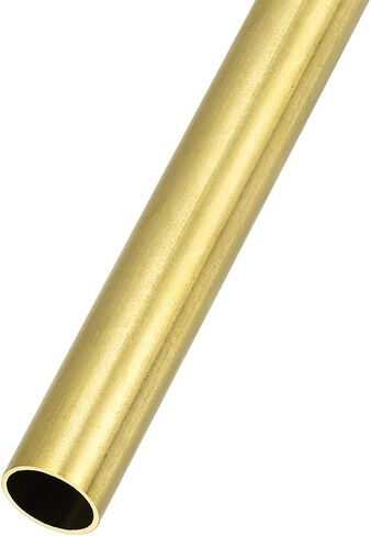 METALLIXITY Brass Tube (9mm OD x 0.5mm Wall T x 200mm L), Straight Tubing - for Home Furnishing, Machinery, DIY Handicraft in Saudi Arabia