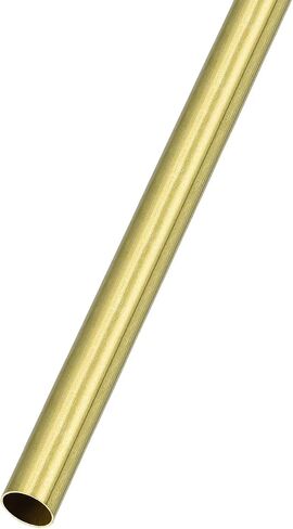 METALLIXITY Brass Tube (6mm OD x 0.25mm Wall T x 300mm L), Straight Tubing - for Home Furnishing, Machinery, DIY Handicraft in Saudi Arabia