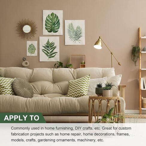 أنبوب نحاسي من ميتاليكسيتي (2 مم OD × 0.5 مم طول الجدار × 300 مم طول) 4 قطع، أنابيب مستقيمة - للتأثيث المنزلي، والآلات، والحرف اليدوية اليدوية in Kuwait