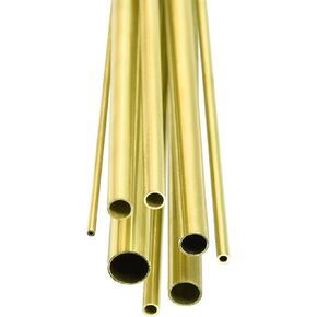 انبوب نحاسي من دي تي جي ان 2 ملم 3 ملم 4 ملم 5 ملم 6 ملم 7 ملم 8 ملم 10 ملم × 0.5 ملم × 300 ملم (ODxWall TxL) - 6 قطع في مجموعة واحدة - جيد لمعدات الالات - انابيب معدنية in Kuwait