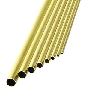 أنبوب نحاسي من METALLIXITY (2.5 مم - 9.5 مم OD × 0.5 مم جدار T × 300 مم طول) حزمة من 8، أنابيب مستقيمة - للتأثيث المنزلي، والآلات، والحرف اليدوية اليدوية in Saudi Arabia