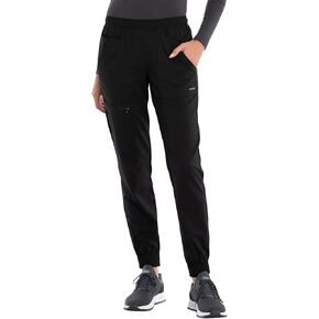Cherokee Women's Mid Rise Tapered Leg Jogger Scrubs Pant