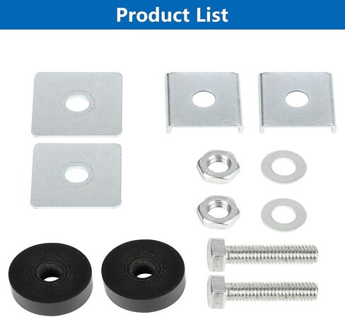 AMZGLORY عجلات دوارة ذات تحميل صامت وخفيف الوزن مع وضع تجميع العربة لقناة تبختر Unistrut بعرض 1-5/8 بوصة وكل قناة تبختر 1-5/8 بوصة أو قناة أطول، قطعتان in Kuwait