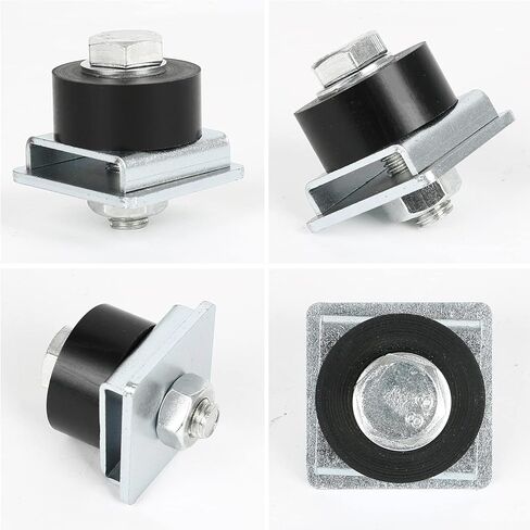 AMZGLORY عجلات دوارة ذات تحميل صامت وخفيف الوزن مع وضع تجميع العربة لقناة تبختر Unistrut بعرض 1-5/8 بوصة وكل قناة تبختر 1-5/8 بوصة أو قناة أطول، قطعتان in Kuwait