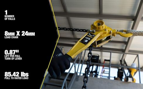 1-1/2T Lever Hoist 20' in Kuwait