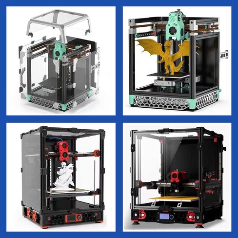 2020 V فتحة الألومنيوم لأجزاء الطابعة ثلاثية الأبعاد و CNC DIY أسود 1000mmX10 in Kuwait
