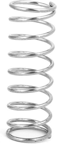 زنبرك ضغط Uxcell، 304 من الفولاذ المقاوم للصدأ، 12 مم OD، حجم السلك 1 مم، طول حر 35 مم، لون فضي، 10 قطع in Kuwait