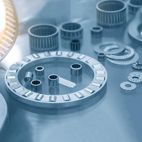 Kozelo HK2220 Needle Roller Bearings - [22mm x 28mm x 20mm] Open End for Gearbox Use, Chrome Steel Rollers in Kuwait