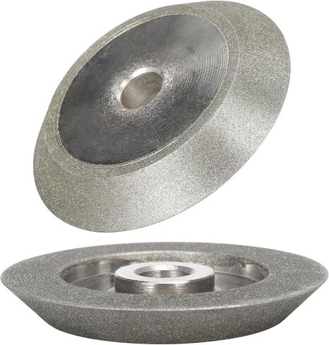 3 inch Electroplated Diamond Grinding Wheel Cup Shaped, 1/2in Bore 150 Grit 45 Degree, Bowl Grinding Wheel Cutter Grinder Sharpening Tool for Hard Alloy Tungsten Steel Glass Ceramics 1PC 78x12.7x15mm in Saudi Arabia