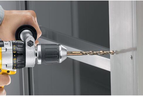 DEWALT DW1916-1/4-Inch Gold Ferrous Oxide Pilot Point Twist Drill Bit in Saudi Arabia