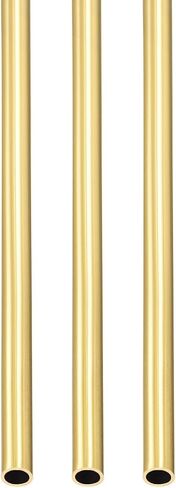 أنبوب نحاسي DTGN 4.5 مم × 0.5 مم × 300 مم (ODxWall TxL) - 3 عبوات - جيد لإطار ديكور DIY لمعدات الآلات - أنابيب معدنية مستديرة in Kuwait