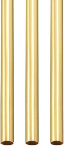أنبوب نحاسي DTGN 4.5 مم × 0.5 مم × 300 مم (ODxWall TxL) - 3 عبوات - جيد لإطار ديكور DIY لمعدات الآلات - أنابيب معدنية مستديرة in Kuwait