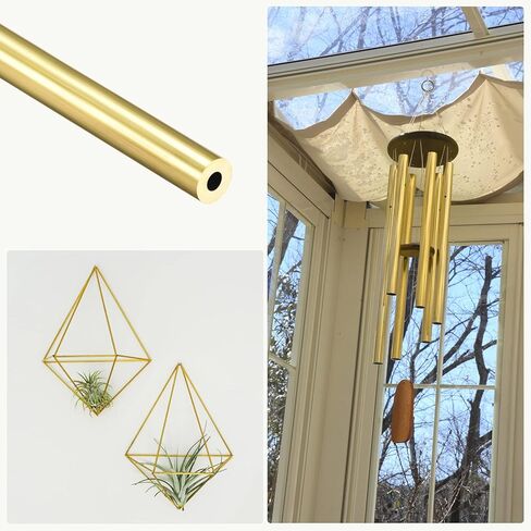 أنبوب نحاسي METALLIXITY (7 مم OD × 2 مم جدار T × 300 مم طول)، أنابيب مستقيمة - للتأثيث المنزلي، والآلات، والحرف اليدوية in Kuwait