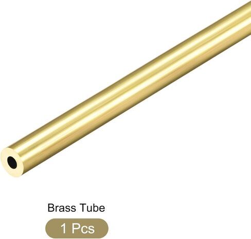 أنبوب نحاسي METALLIXITY (7 مم OD × 2 مم جدار T × 300 مم طول)، أنابيب مستقيمة - للتأثيث المنزلي، والآلات، والحرف اليدوية in Kuwait