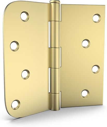 3 عبوات من مفصلات الأبواب باللون الأسود Goldenwarm مقاس 4 بوصة ومفصلات أبواب داخلية بلون أسود غير لامع مقاس 4 × 4 بوصة مع زوايا مربعة ومستديرة، مادة حديدية in Kuwait