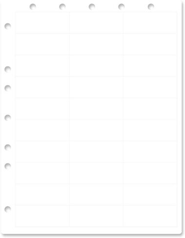 PDC Healthcare TM-ADMITLR-02 Laser Label with Holes, 11" x 8-1/2", White (Pack of 1000) in Saudi Arabia