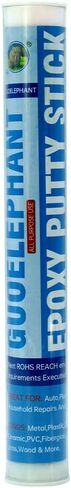 Guoelephant 114g عصا معجون إيبوكسي لجميع الأغراض، غراء إيبوكسي صلب وسريع لإصلاح أضرار الشقوق أو الحشو أو الختم. إصلاح دائم سريع للمعادن، السيراميك، الزجاج، الخشب، البلاستيك، السيراميك، إلخ. in Kuwait