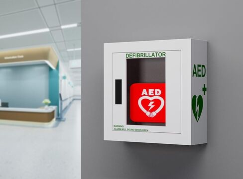 خزانة حائط Zackman العلمية مزيل الرجفان AED in Kuwait