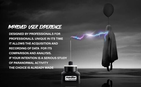 معدات Omni Pod الخارقة ومعدات صيد الأشباح - أجهزة استشعار القرب ودرجة الحرارة والبارومترية ومسجل بيانات WiFi ومتوافقة مع iOS وAndroid. 3 في 1 معدات الأشباح مجموعة خوارق مقياس الأشباح in Kuwait