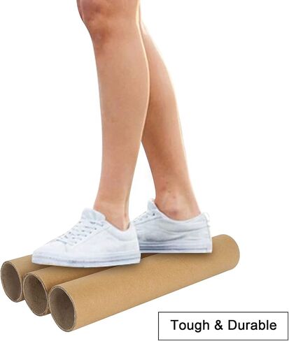 ACXFOND 20PCS Long Cardboard Poster Tubes, 12 x 2 inch Shipping Tubes, Mailing Tubes, Recyclable PaperTube for Transporting, Storage in Kuwait