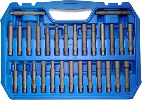 JEUCLEL 18PCS تعليق امتصاص الصدمات تبختر أداة إزالة الجوز مجموعة المقبس، 1/2 بوصة محور التوجيه امتصاص الصدمات السقاطة ومجموعة وجع، مجموعة أدوات إزالة تثبيت دعامة الصدمات لجميع المركبات in Kuwait
