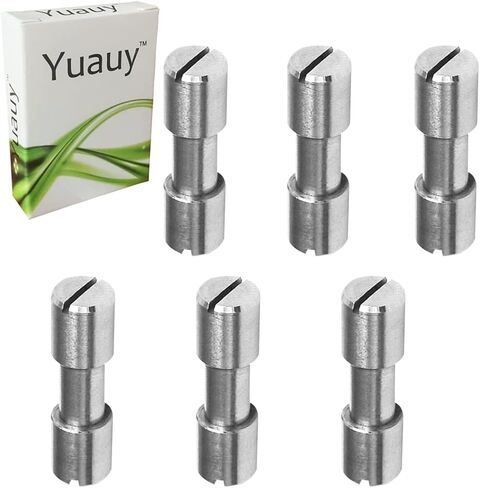 Yuauy 6 pcs Bolts Fasteners Knives Rivets Lock Stainless Steel Handle Fastener Pin Screws Handle Studs in Saudi Arabia