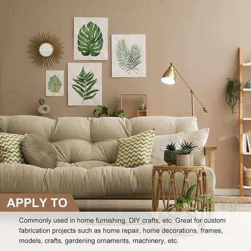 انبوب نحاسي معدني (قطر خارجي 19 ملم × 1.5 ملم جدار T × 100 ملم طول) قطعتين، انابيب مستقيمة - للاثاث المنزلي والالات والحرف اليدوية in Kuwait