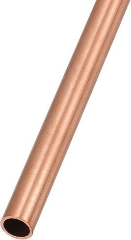أنبوب نحاسي METALLIXITY (7.5 مم OD × 1 مم جدار T × 300 مم طول)، أنابيب مستقيمة - للتأثيث المنزلي، والآلات، والحرف اليدوية اليدوية in Saudi Arabia