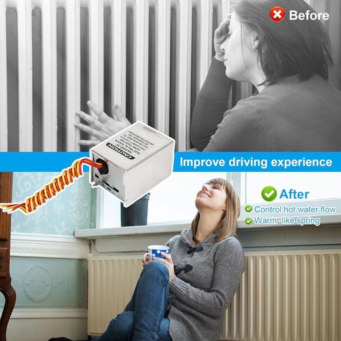 40003916-026 V8043E1012 Zone Valve Motor for Honeywell, AMZGLORY Replacement Head Compatible with V8043E1061 M847D1004 V8043E1012 V8043E1079 etc. 24Vac 50/60Hz with End Switch (15 Year Warranty) in Kuwait