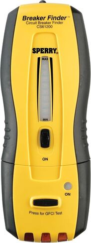 Sperry Instruments CS61200 Sperry مكتشف قاطع الدائرة/محدد الموقع واختبار Gfci (قد تختلف العبوة)، أصفر in Saudi Arabia