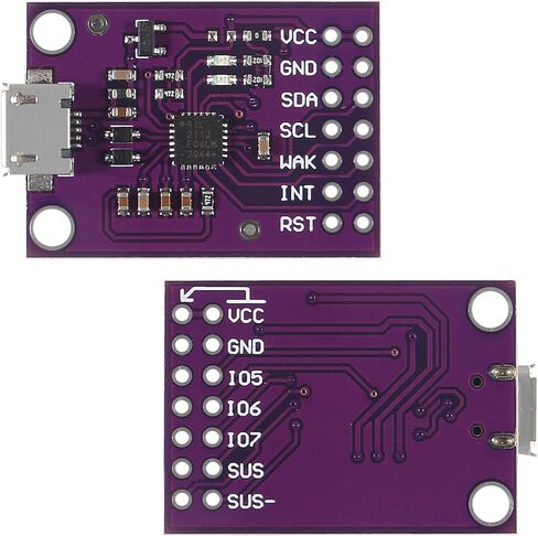 1 قطعة MCU-2112 CP2112 لوحة التصحيح USB إلى I2C لوحة تقييم وحدة الاتصالات لوحدة الاستشعار CCS811 لاردوينو in Saudi Arabia