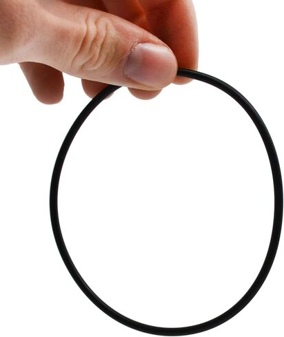 Set of 2 Replacement Belts for Van De Graaff Generator, Small 3" Diameter Belt, Large 6.5" Diameter Belt - Eisco Labs in Saudi Arabia