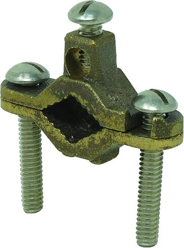 Southwire 65176940 GCL2-10.12-1.BBZ, 1PK Grounding Clamp, Grey in Saudi Arabia