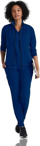BARCO One Endure Scrub Jacket for Women - Zip Front Medical Jacket, Anti-Wrinkle, 4-Way Stretch Women's Scrub Jacket in Saudi Arabia