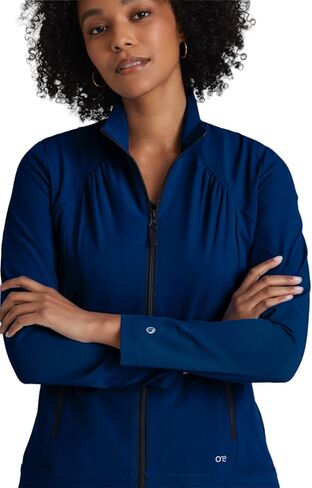 BARCO One Endure Scrub Jacket for Women - Zip Front Medical Jacket, Anti-Wrinkle, 4-Way Stretch Women's Scrub Jacket in Saudi Arabia