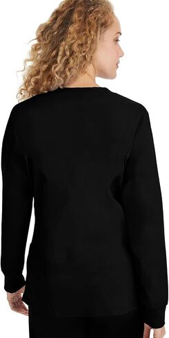 Healing Hands Womens Scrub Jacket 5 Pocket Purple Label 5063 Daisy Snap-up Scrubs Women Jacket in Kuwait