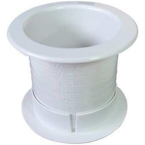 Fast Cap, DUALLY 2.5 SINGLE WH, Dual Sided Grommet, Wht, 2.5In in Kuwait