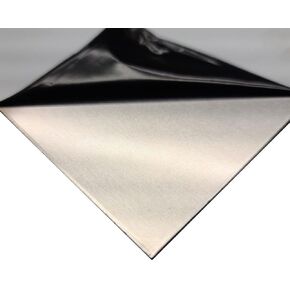 توريد المعادن عبر الإنترنت 0.100 بوصة × 24 بوصة × 48 بوصة، صفائح الألمنيوم 5052-H32 (مطحنة مع PVC) in Kuwait