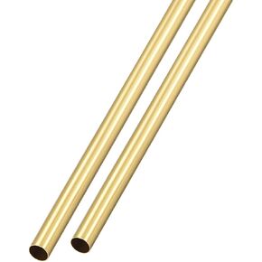 أنبوب نحاسي METALLIXITY (6.5 مم OD × 0.2 مم جدار T × 300 مم طول) قطعتان، أنابيب مستقيمة - للتأثيث المنزلي، والآلات، والحرف اليدوية اليدوية in Saudi Arabia