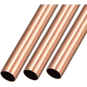 أنبوب نحاسي METALLIXITY (14 مم OD × 1 مم جدار T × 200 مم طول) 3 قطع، أنابيب مستقيمة - للتأثيث المنزلي، والآلات، والحرف اليدوية اليدوية in Kuwait