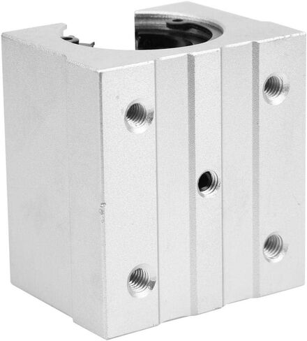 كتلة انزلاقية ذات محمل خطي، SBR25UU شريحة تحمل خطية مفتوحة كتلة حركة خطية من سبائك الألومنيوم، طول 65 مم، عرض 60 مم، ارتفاع 46 مم، قطر داخلي 25 مم in Kuwait