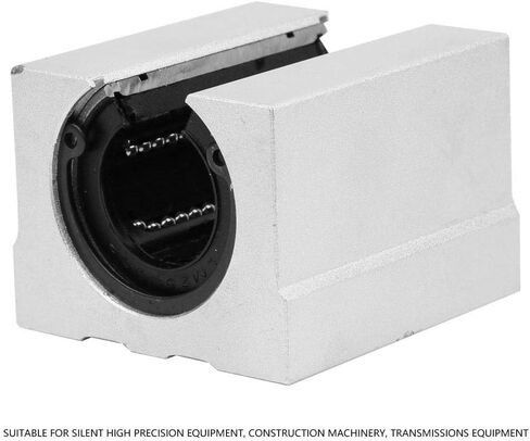 كتلة انزلاقية ذات محمل خطي، SBR25UU شريحة تحمل خطية مفتوحة كتلة حركة خطية من سبائك الألومنيوم، طول 65 مم، عرض 60 مم، ارتفاع 46 مم، قطر داخلي 25 مم in Kuwait