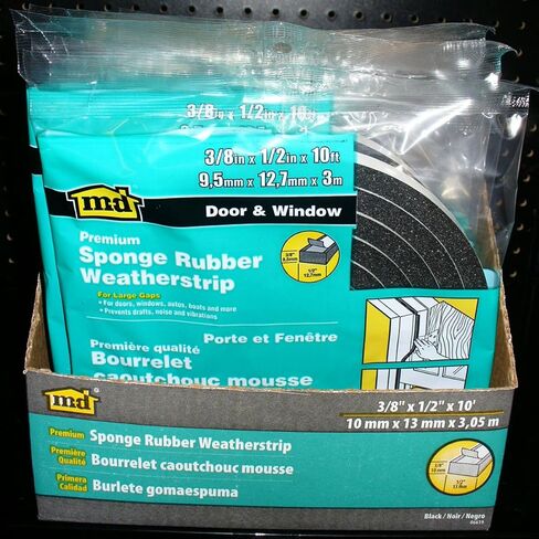 منتجات البناء M-D 43154 شريط مطاطي إسفنجي عالي الكثافة in Kuwait