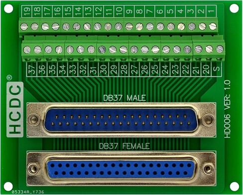 D-SUB Male-Female Breakout Board Terminal Block Interface Module (DB9) in Kuwait